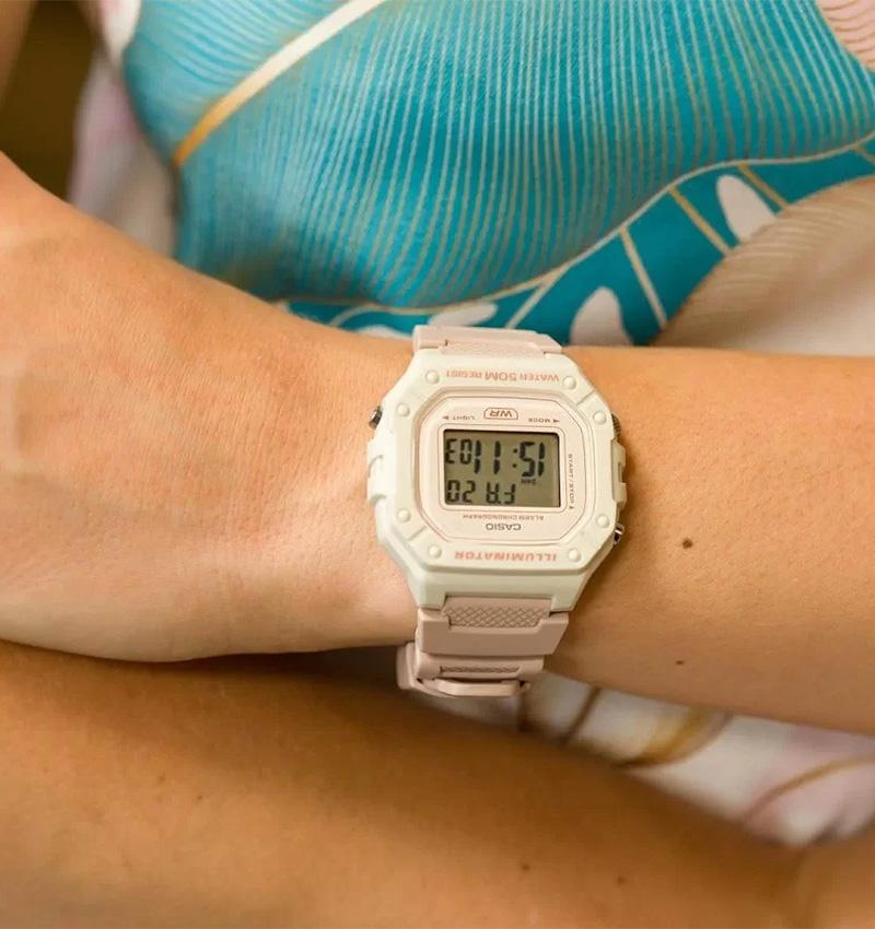 Casio Women's Watch W-218hc-4a2vdf